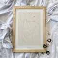 MEN BODY no.2.minimal line